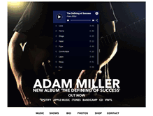 Tablet Screenshot of adammiller.com.au